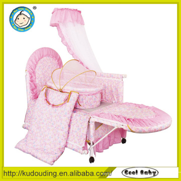 Berceau pliable standard européen à chaud pour bébé